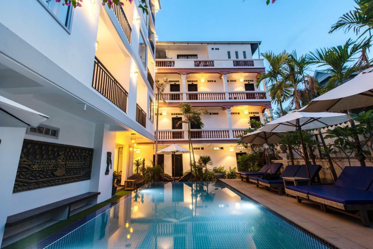 The Unique Angkor Villa Siem Reap Bagian luar foto