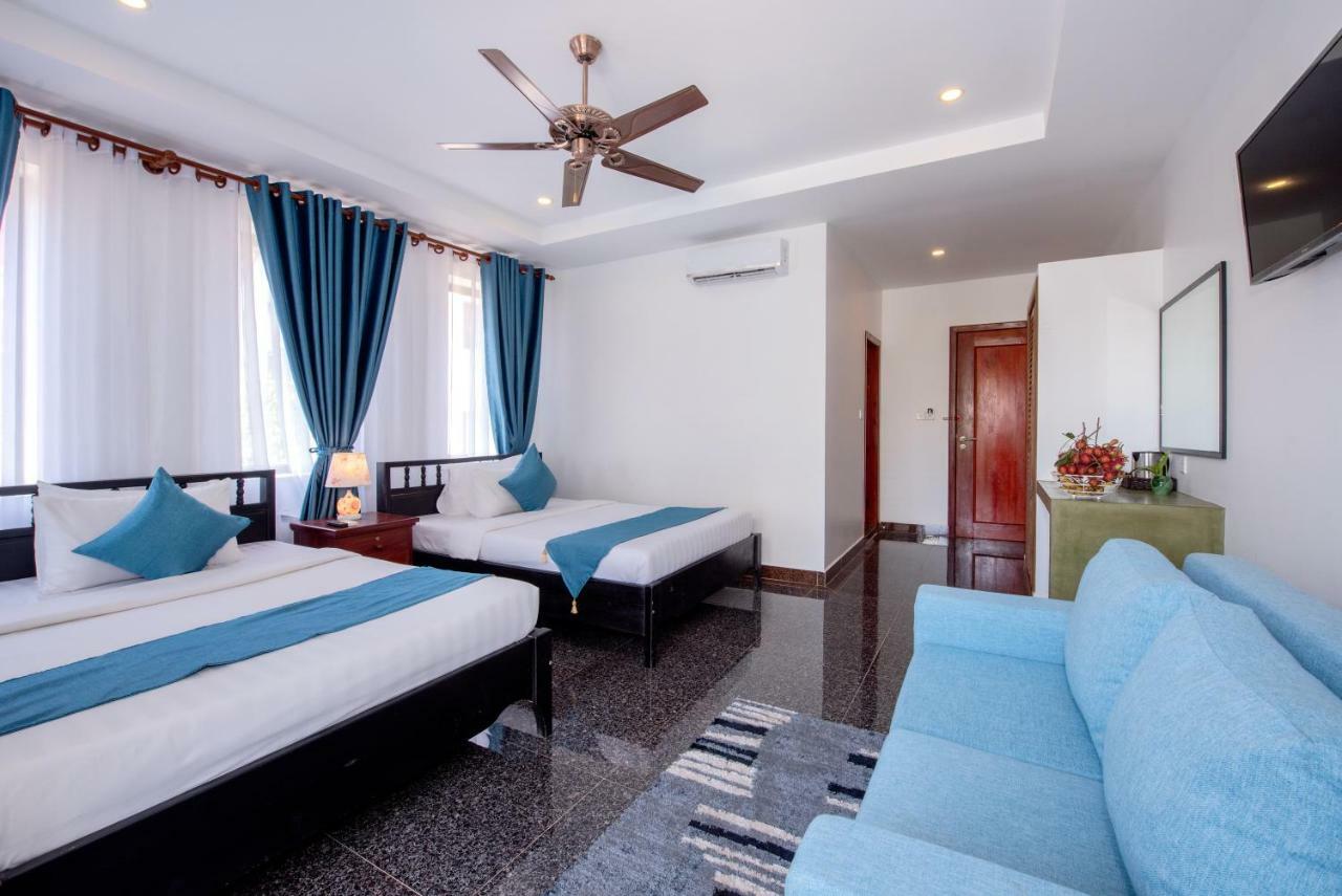 The Unique Angkor Villa Siem Reap Bagian luar foto