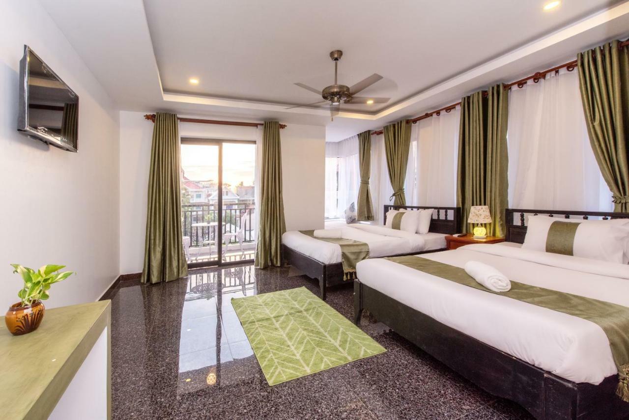 The Unique Angkor Villa Siem Reap Bagian luar foto